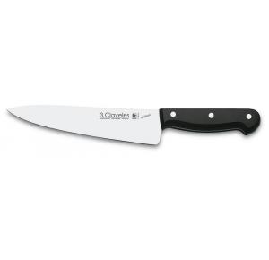 CUCHILLO COCINERO 20CM UNIBLOCK I.POM 8" ACERO INOX 3 CLAVELES