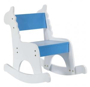 MECEDORA INFANTIL MADERA LACADA BLANCO Y AZUL