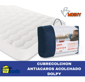 MOSHY PROTECTOR CUBRECOLCHON ANTIACAROS ACOLCHADO DOLPY