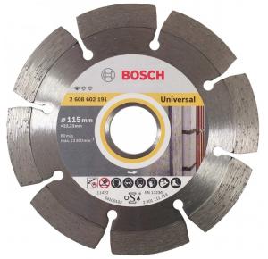 BOSCH DISCO RADIAL AMOLADORA DIAMANTE OBRA UNIVERSAL 115MM