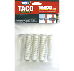 CEYS TAMICES PARA SOPORTES HUECOS 13X85MM TACO QUIMICO