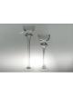 CANDELABRO PORTAVELAS ALTO CRISTAL