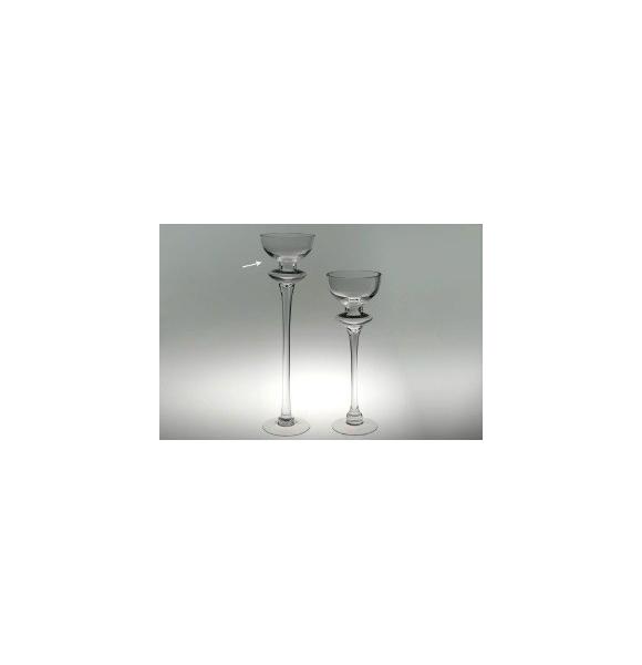 CANDELABRO PORTAVELAS ALTO CRISTAL