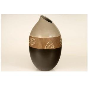 FLORERO CERAMICA 23X23X43
