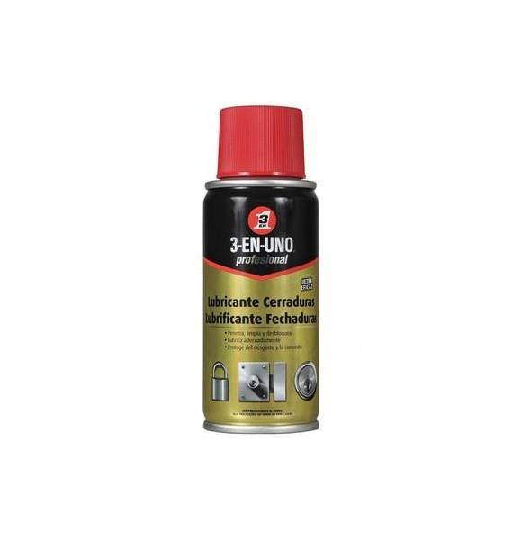 3-EN-UNO ACEITE LUBRICANTE SPRAY 100ML CERRADURAS