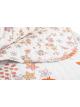 COLCHA FLORAL PARA CAMA 90 CMS