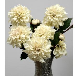 FLOR ARTIFICIAL DALIA BLANCA 52 CMS