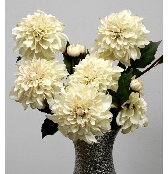 FLOR ARTIFICIAL DALIA BLANCA 52 CMS