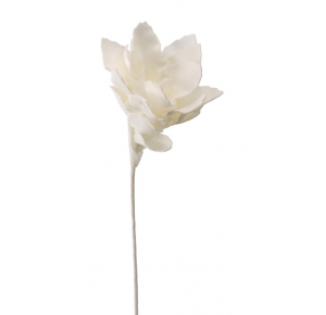 FLOR ARTIFICIAL DECORATIVA FOAM BLANCA