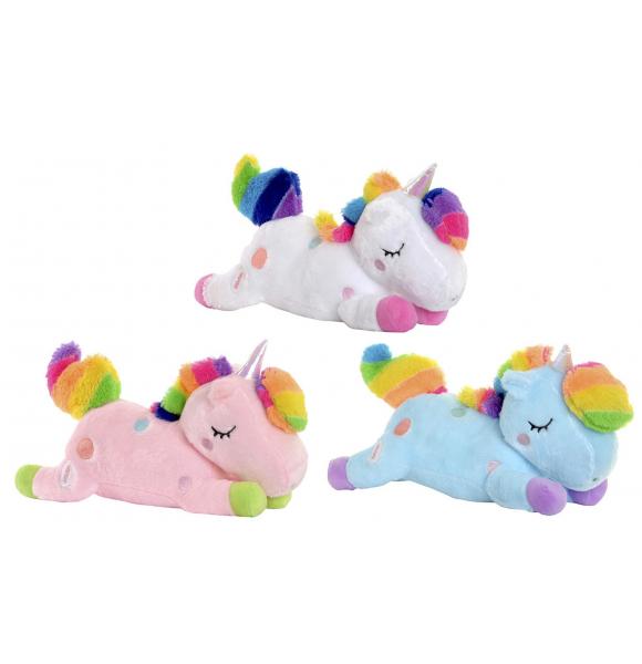 peluche unicornio con luz