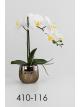 MACETA ORQUIDEA PHALAENOPSIS BLANCA 35 CMS