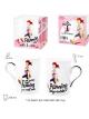 TAZA MUG CERAMICA RUNNING CHICA