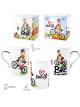 TAZA MUG CERAMICA CICLISTAS