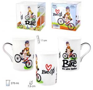 TAZA MUG CERAMICA CICLISTAS