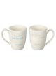 PACK 2 TAZAS MUG DESAYUNOS ORIGINAL FRASE REGALOS