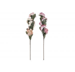 RAMA FLOR ARTIFICIAL FOAM TONOS ROSAS Y SALMON