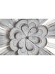 FLOR METAL DECORACION PARED