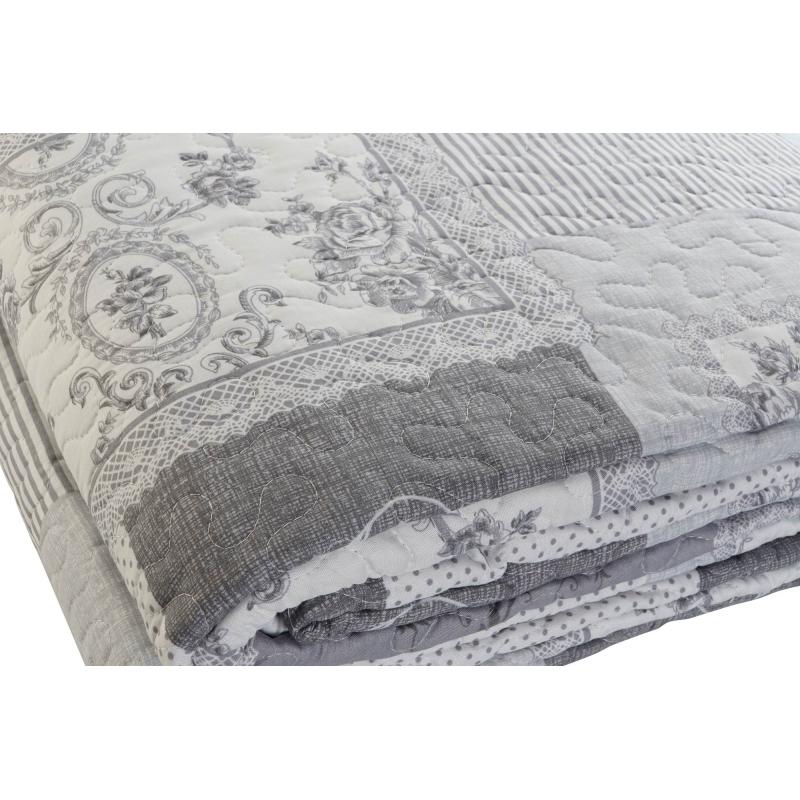 Colcha artesanal de patchwork cama o sofá, 100% algodón. Envío 24-48 h