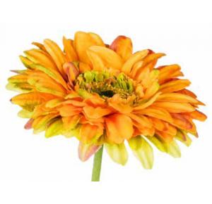 GERBERA DAYSI FLOR ARTIFICIAL NARANJA