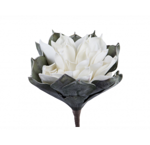 FLOR GRANDE ARTIFICIAL FOAM COLOR BLANCO