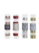 JUEGO 4 VELAS LED PVC PURPURINA NAVIDAD