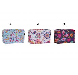 BOLSO NECESER POLIESTER CON ORIGINALES DIBUJOS