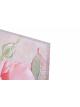 CUADRO LIENZO FLORES TONOS BLANCOS Y ROSAS