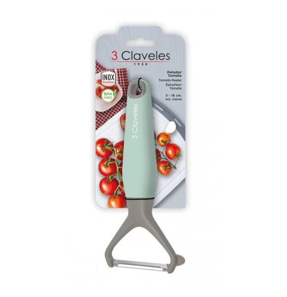 3 CLAVELES PELADOR TOMATE