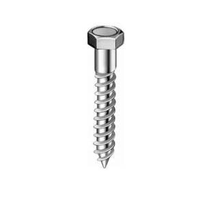 TORNILLO TIRAFONDO CABEZA HEXAGONAL BARRAQUERO 5.0 MM