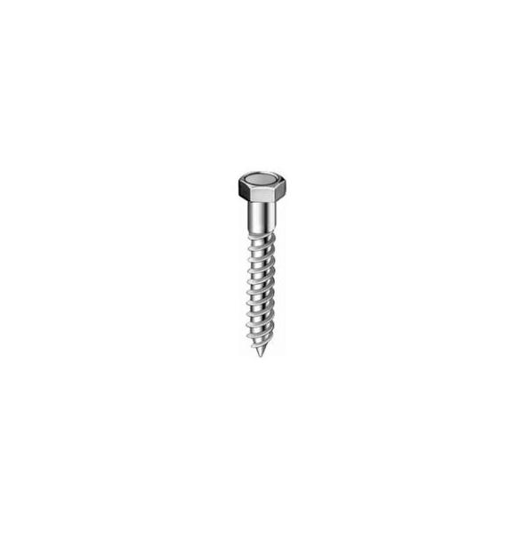 TORNILLO TIRAFONDO CABEZA HEXAGONAL BARRAQUERO 5.0 MM