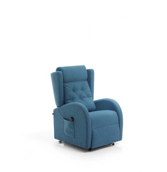 SILLON RELAX ZURICH 1 MOTOR DESENFUNDABLE CON SISTEMA POWER LIFT CON MECANISMO RUEDAS DESPLAZAMIENTO