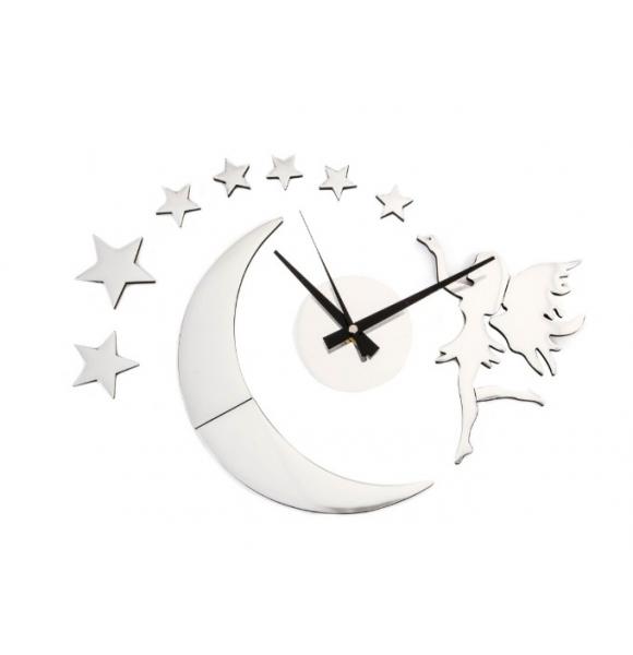 RELOJ PARED HADA ESTRELLAS 60X60