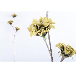 RAMA FLOR ARTIFICIAL FOAM AMARILLO